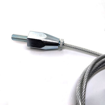 کیت آویز با گیره کابلی و قلاب فنری و سیم بکسل فولادی