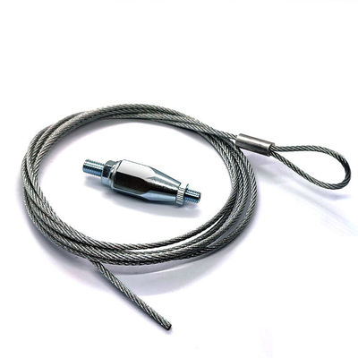 لوله آویزان نورپردازی سیم فولادی تعلیق سقف کابل گیرنده