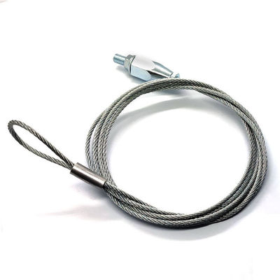 لوله آویزان نورپردازی سیم فولادی تعلیق سقف کابل گیرنده