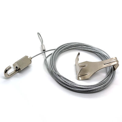 گیره کابل قلاب هنری گالری با طناب سیم نایلونی با حلقه برای آویزان کردن عکس