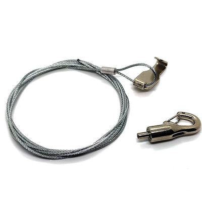 سیستم آویزان گالری ردیاب لوازم جانبی کابل گرفتر Snap Hook برای آویزان علامت