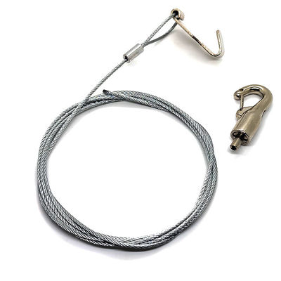 سیستم آویزان گالری ردیاب لوازم جانبی کابل گرفتر Snap Hook برای آویزان علامت