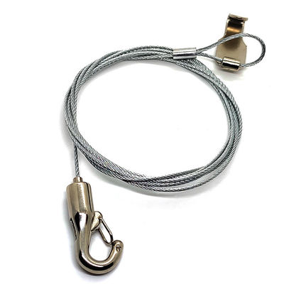 سیستم آویزان گالری ردیاب لوازم جانبی کابل گرفتر Snap Hook برای آویزان علامت