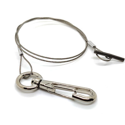 فولاد ضد زنگ سیم طناب لنیارد کابل با لوازم آخر برای گیاهان گلدان آویزان