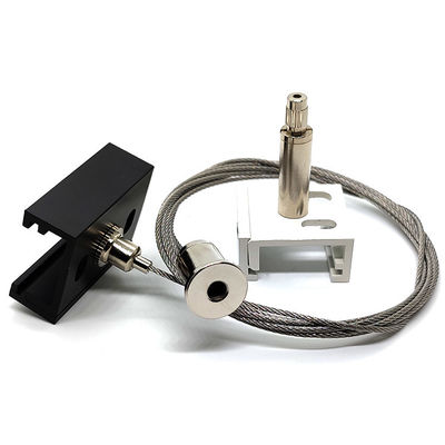 XTSC Track Ceiling Light Suspension Kit Wire Cable Gripper با کلیپ پانل آلومینیومی