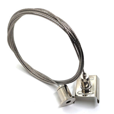 کیت آویز گیره کابل سیمی با گیره پنل آلومینیومی برای ریل XTSC