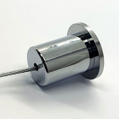 اتصال دهنده سقفی برنجی کروم، اتصال سیم فولادی به سقف