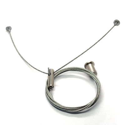 کیت آویز نور با گیره کابل تنظیم‌شونده و سیم بکسل استیل ضد زنگ