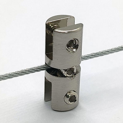 گیره شیشه ای نمایشگر کالای جدید با فروش بالا برای سیستم نمایش کابلی