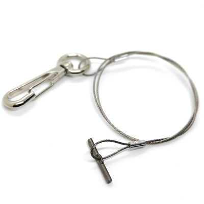 کیت آویز گلدان گیاهی با طناب فولادی ضد زنگ تک پایه با قلاب فلزی