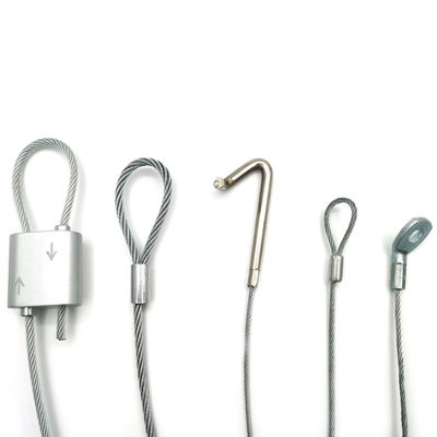 Threaded Rod Mounting Systems Wire Suspension Hanging Kit Cable Lock Assembly