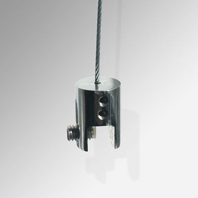 Aluminium Brass Self-Locking Wire Cable Display System For Signage And Advertising Picture