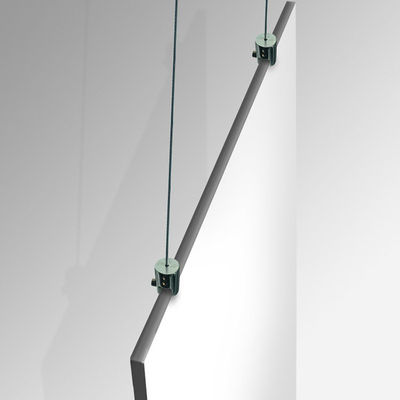 Aluminium Brass Self-Locking Wire Cable Display System For Signage And Advertising Picture