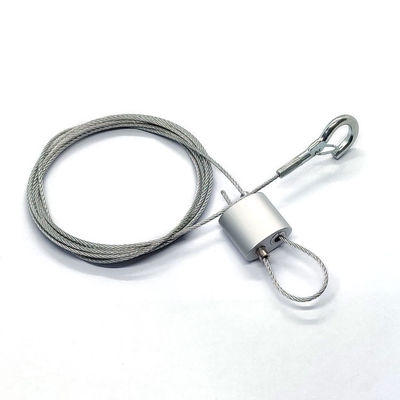 سیستم های آویزان قابل تنظیم سیب سیم کلیپ دو طرفه سیب حلقه گیرنده برای تعلیق روشنایی