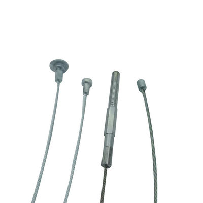 سیم بکسل گالوانیزه 1.5 میلی‌متری با سر زینک برای سازه آویزان