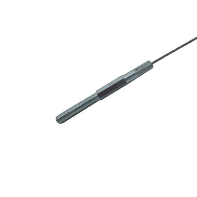 مهره‌های رزوه دار سفارشی 7x7 با سر فولادی گالوانیزه برای کابل امنیتی