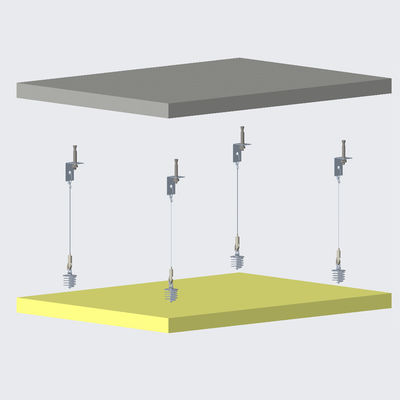 Connect Absorber Anchor 40.5*37MM Of Zinc Alloy Material With Adjustable Wire Kit