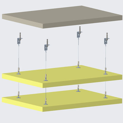 اتصال قلاب ایمنی جاذب سقف لنگر کیت تعلیق قابل تنظیم