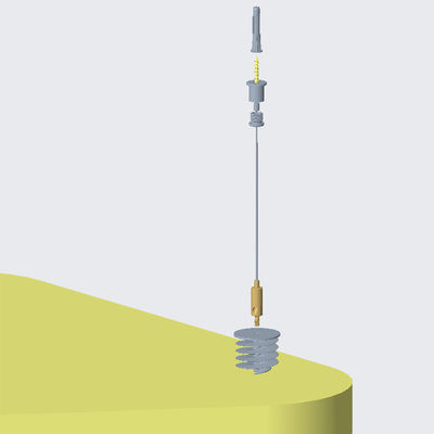 اتصال جاذب صوت با کیت سیم قابل تنظیم برای سیستم سقف پانلی