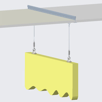 T Bar Twist Clip With Gripple Barrel End Fixing برای شبکه های سقف معلق