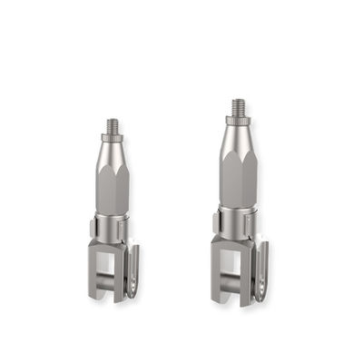 Adjustable Cable Grippers Suspension Lights Nickel-plated Cable Installation Clamps For Panel Lights