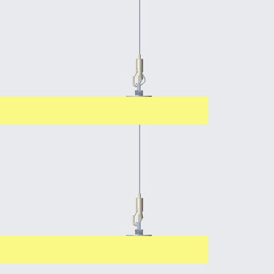 آسان برای اتصال لوستر پانل صوتی کیت سیم سیستم تعلیق مواد خاموش کننده صدا