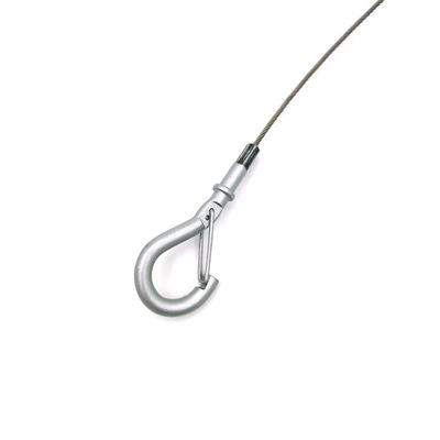 کیت تعلیق برای اسپیکر معلق ایمنی کابل فولاد ضد زنگ سیم برای سقف اسپیکر نصب سقف اضافه امنیت برای آویزان کردن چراغ قفل دوربین Diy اسپیکر در سالن بار نمایشگاه فروشگاه