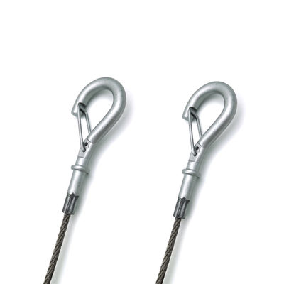 کیت تعلیق برای اسپیکر معلق ایمنی کابل فولاد ضد زنگ سیم برای سقف اسپیکر نصب سقف اضافه امنیت برای آویزان کردن چراغ قفل دوربین Diy اسپیکر در سالن بار نمایشگاه فروشگاه