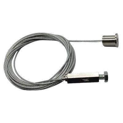 کیت تعلیق گیرنده کابل فولاد ضد زنگ برای سیستم های روشنایی