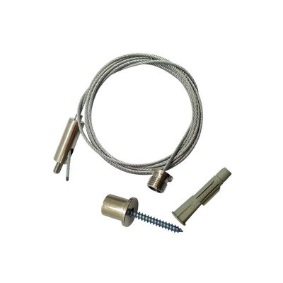 کیت روشنایی آویز کابلی از جنس استیل ضد زنگ برای سقف کاذب