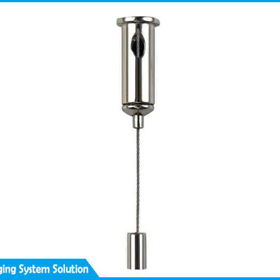 کیت آویز سقف از جنس استیل ضد زنگ با سیم بکسل و گیره کابل