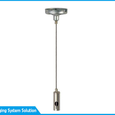 کیت آویز سقف از جنس استیل ضد زنگ با سیم بکسل و گیره کابل