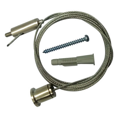 مقاومت در برابر خوردگی قدرت بالا نیکل رنگ کابل گیرنده سیم بند برای محکم کردن امن