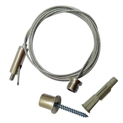 مقاومت در برابر خوردگی قدرت بالا نیکل رنگ کابل گیرنده سیم بند برای محکم کردن امن