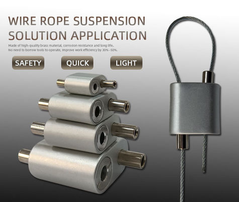 25*25MM گیرنده کابل فولاد ضد زنگ برای نصب سقف و اتصال امن