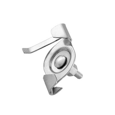 Oblong T-Bar Clips,white Suspended Ceiling Clip, T Bar Clips for Use for Attaching Track Lighting Power Track to Drop Ceiling