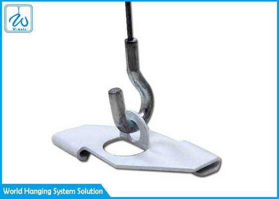 کلیپس های کابل فولادی T شکل برای مصالح ساختمانی، شبکه T سقف کاذب