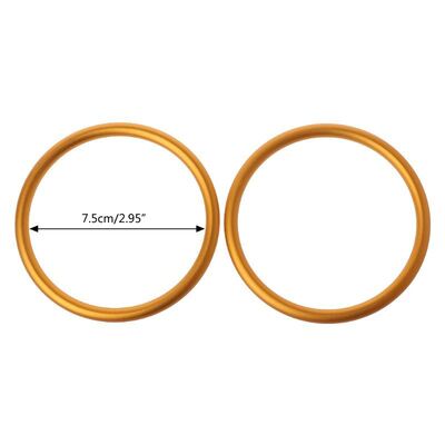 حلقه‌های آلومینیومی ارگونومیک نوزاد 6063 برای حمل آسان