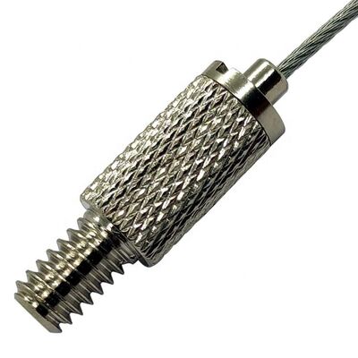 عمده فروشی OEM نگهدارنده سیم گره ای کابل G450 گیره مقاوم در برابر زنگ زدگی و محو شدن کیت قفل طناب فلزی ثابت دیواری