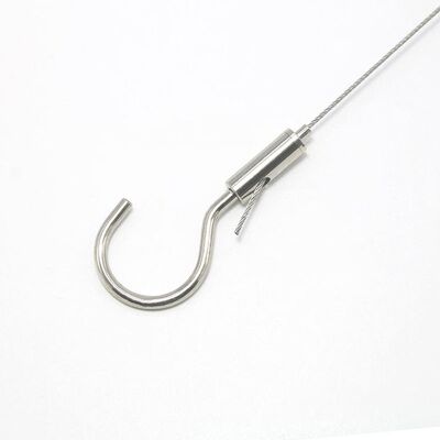 قلاب کابل برنجی با کیفیت بالا، قلاب تعلیق قابل تنظیم، اتصالات سخت افزاری، سیستم تعلیق سقف، گیره آویز تابلو نور