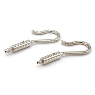 قلاب کابل برنجی با کیفیت بالا، قلاب تعلیق قابل تنظیم، اتصالات سخت افزاری، سیستم تعلیق سقف، گیره آویز تابلو نور