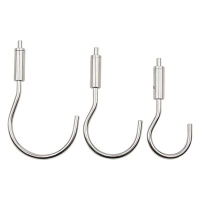 قلاب کابل برنجی با کیفیت بالا، قلاب تعلیق قابل تنظیم، اتصالات سخت افزاری، سیستم تعلیق سقف، گیره آویز تابلو نور