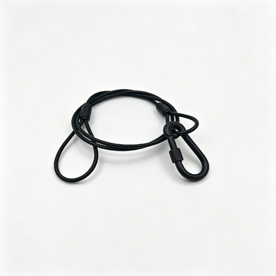 قلاب ایمنی سفارشی فولاد ضد زنگ برای کابل ایمنی، طناب سیمی ایمن برای تجهیزات نورپردازی پار لایت و هد متحرک صحنه