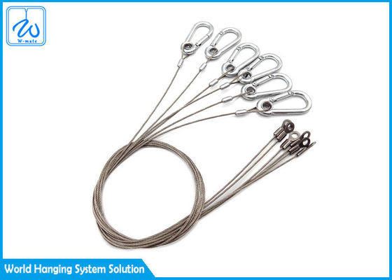 مقاومت در برابر خستگی طناب ضد گم شدن، طناب سیم فولادی برای ماشین آلات ساختمانی