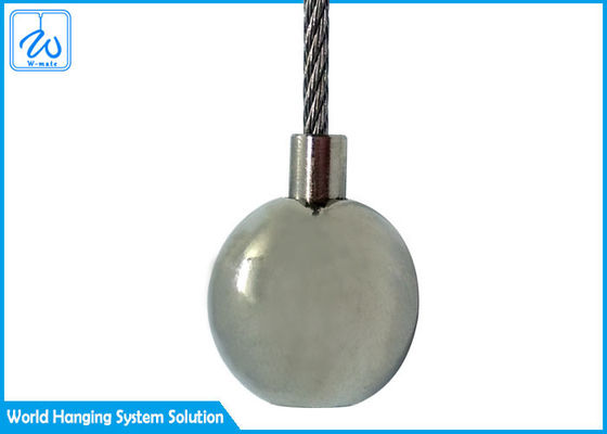 نگهدارنده کابل برنجی، گیره های کابل سیمی کروی برای آویزان کردن چراغ های سقفی