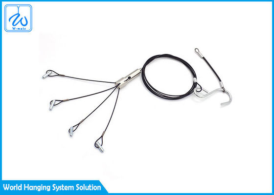 کیت‌های آویز کابل طناب سیم فولادی ضد زنگ برای روشنایی معماری