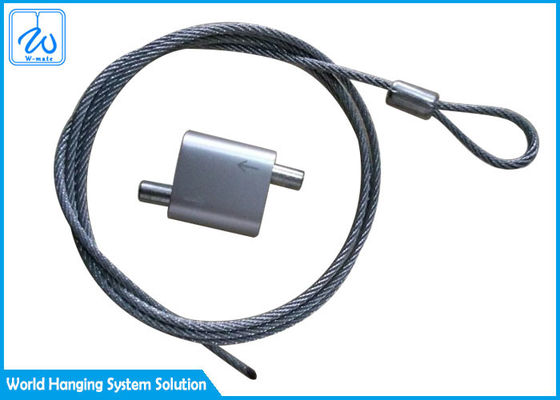 دستگیره دیواری برای لوله کیت براق لرزه ای با گیره حلقه سیم