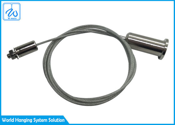 کیت تعلیق کابل آویز با روکش PVC شفاف با پیچ قفل کننده