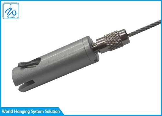 گیرنده کابل مشترک قابل تنظیم Knurl با رشته مردانه برای سیستم آویزان