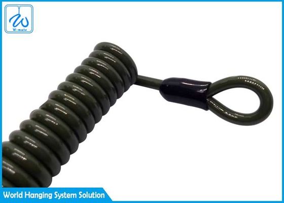 پوشش سفارشی PVC کابل ایمنی بهار / لنیارد چند ابزار